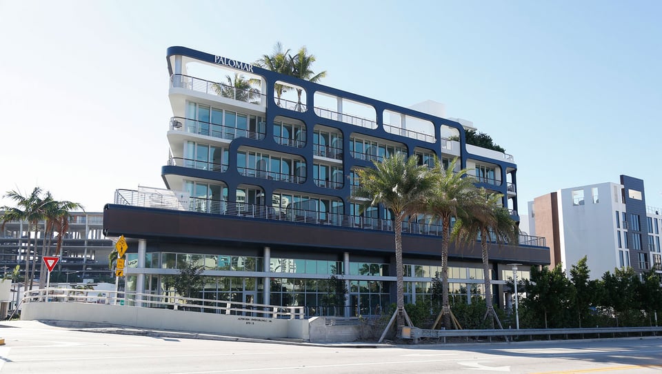 Kimpton Hotel Palomar South Beach, how it began