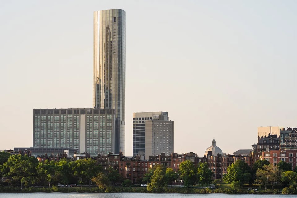 Four Seasons Hotel One Dalton Street, Boston, how it began