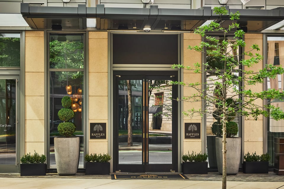 Raffles Boston, how it began