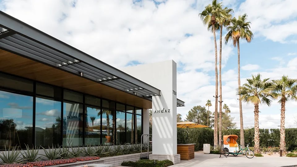 Andaz Scottsdale Resort & Bungalows, how it began