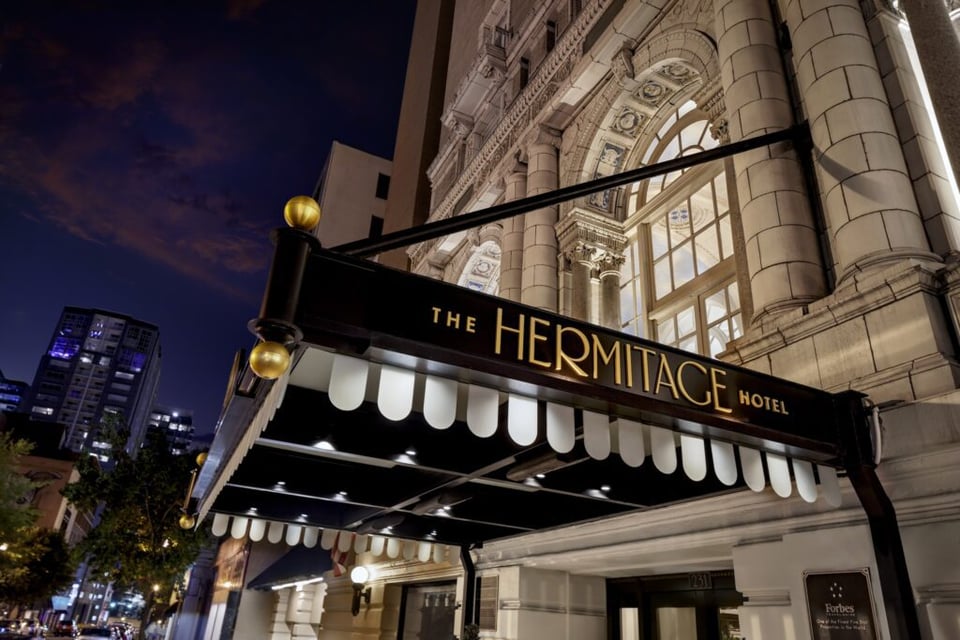 The Hermitage Hotel, how it began