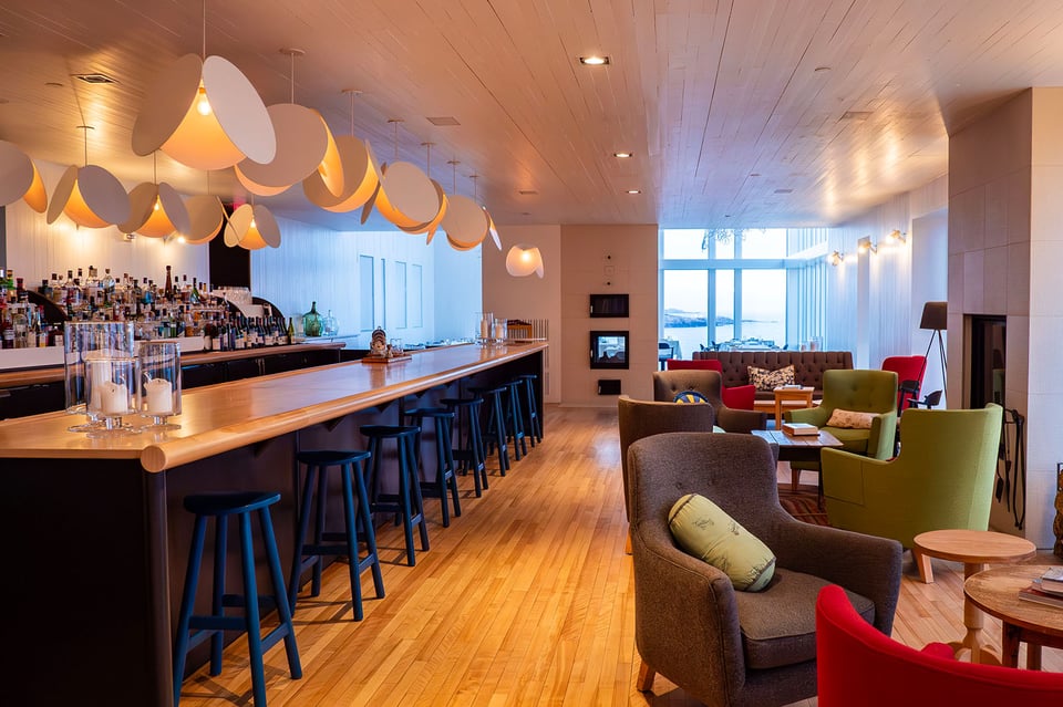 Fogo Island Inn, eat and drink