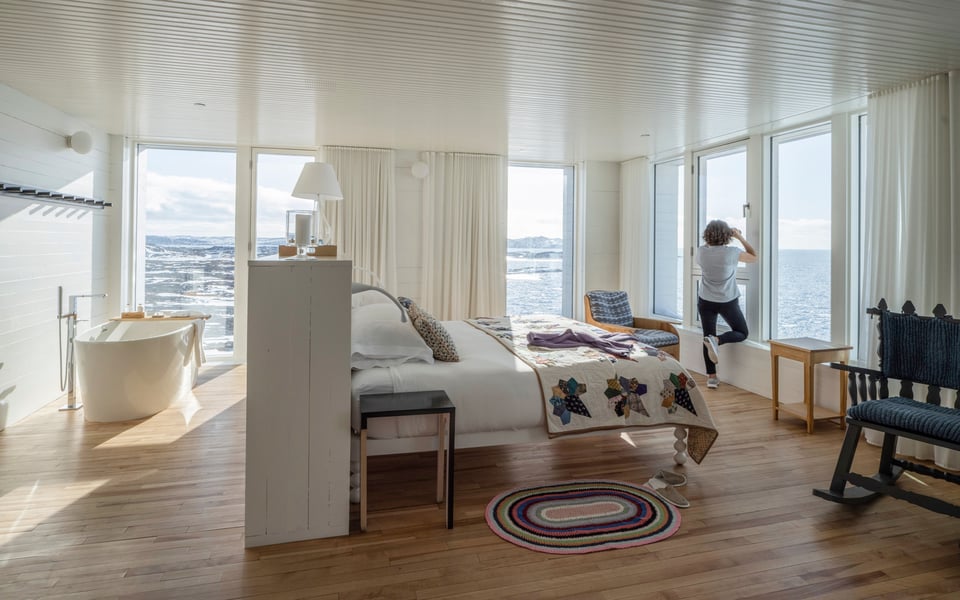 Fogo Island Inn, rooms