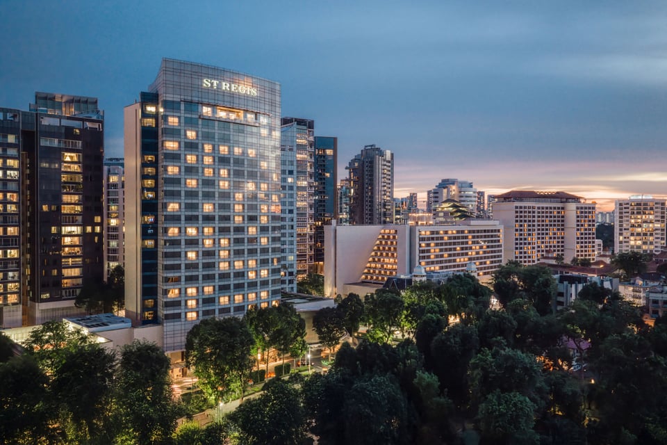 The St. Regis Singapore, how it began