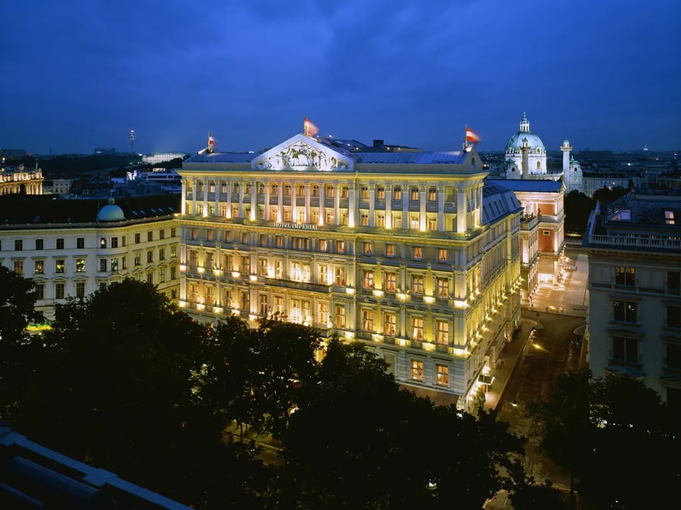Hotel Imperial, a Luxury Collection Hotel, Vienna, how it began