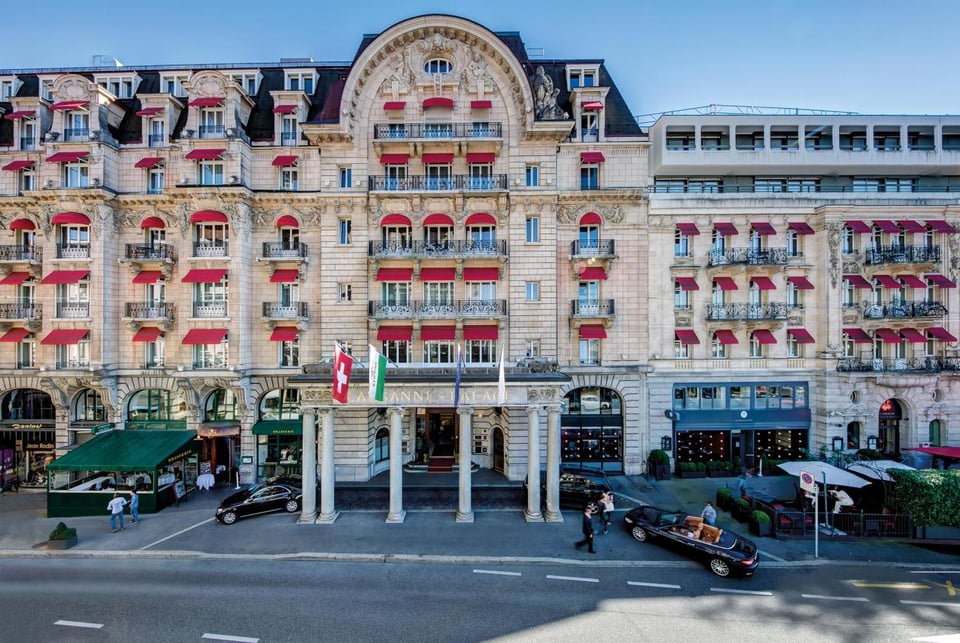 Lausanne Palace, how it began