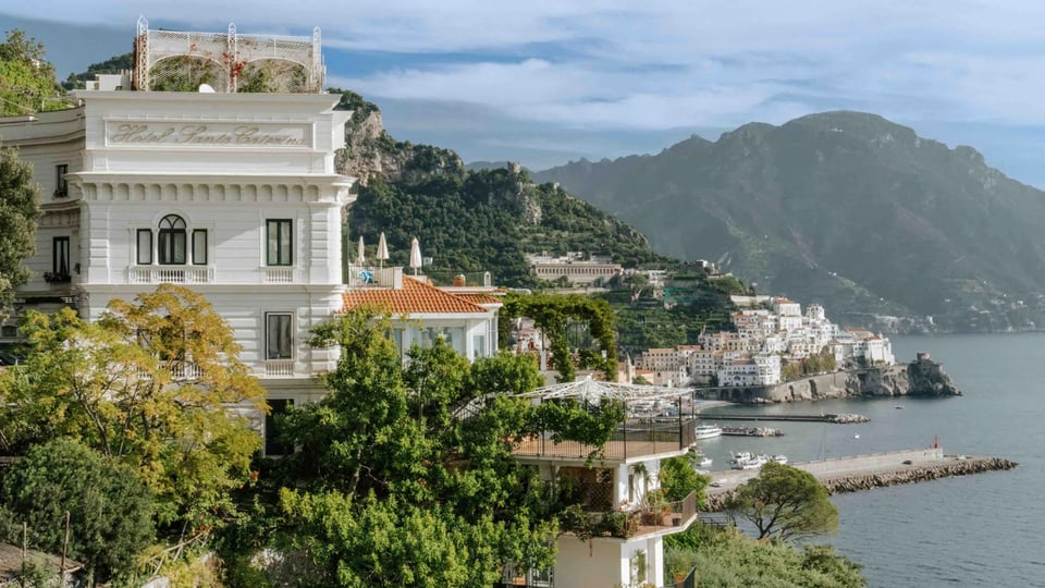 Santa Caterina Hotel, how it began
