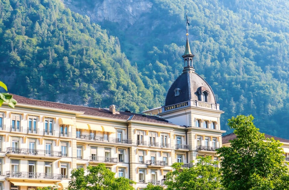 Victoria-Jungfrau Grand Hotel & Spa, how it began