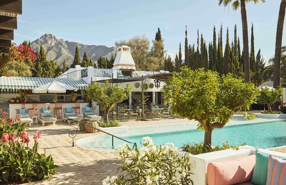 Marbella Club Hotel., the pool