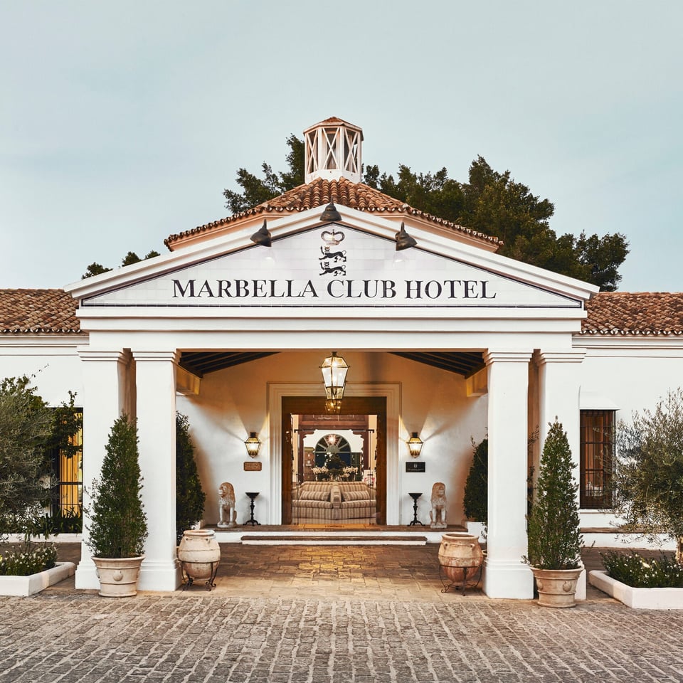 Marbella Club Hotel., how it began