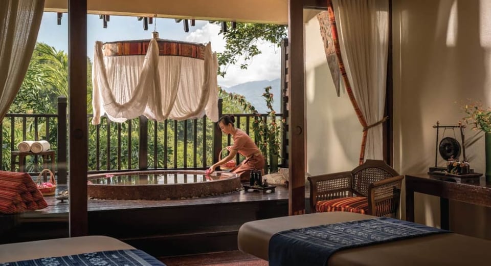 Anantara Golden Triangle Elephant Camp & Resort, the spa