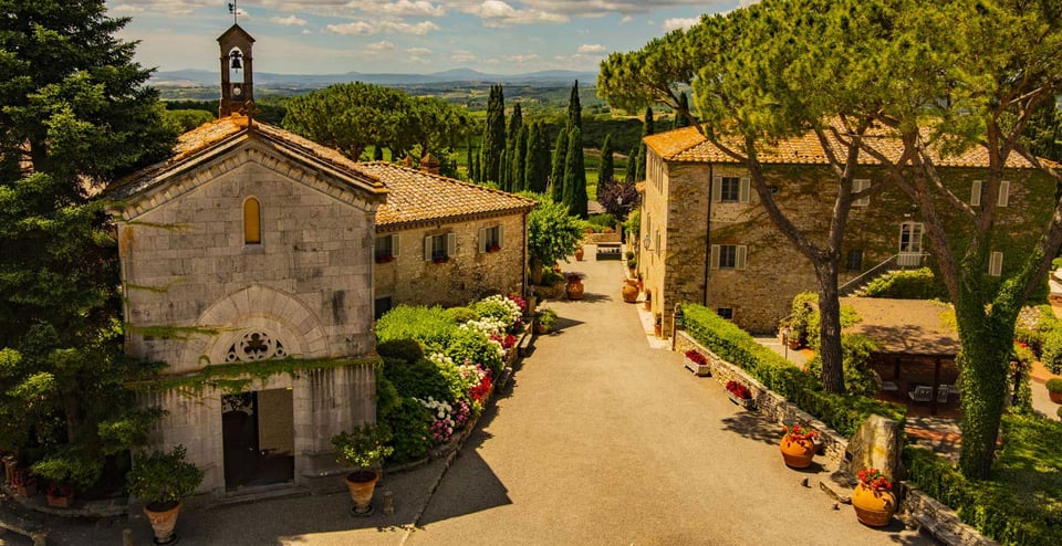 Borgo San Felice Resort Relais & Chateaux, how it began