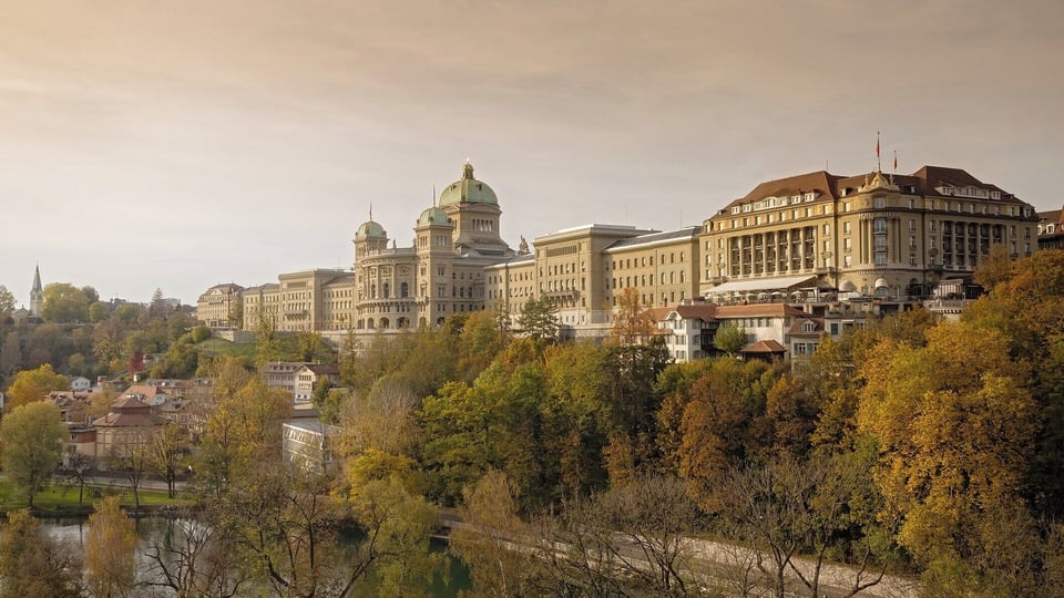 Bellevue Palace Bern, how it began