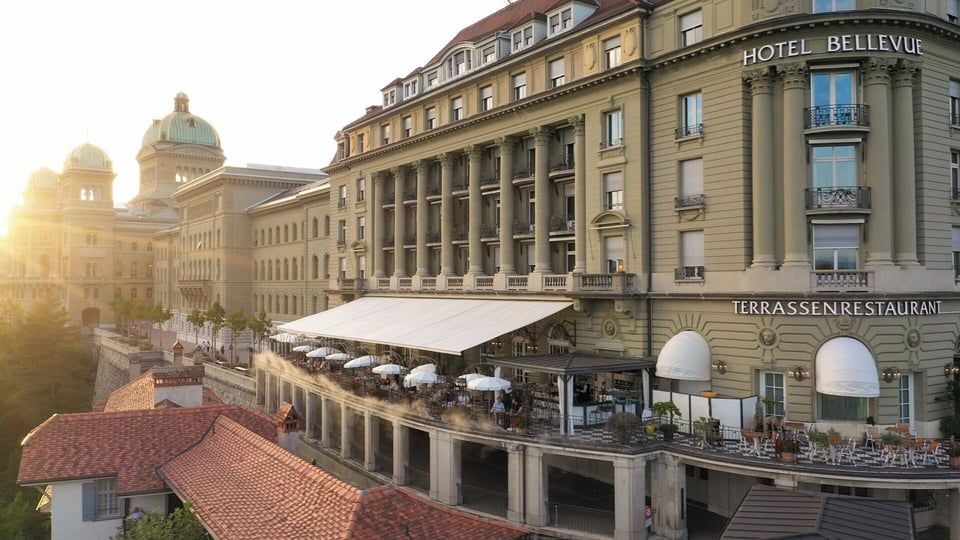 Bellevue Palace Bern, how it began