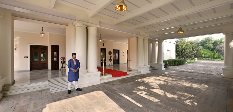 Taj Nadesar Palace, Varanasi, how it began