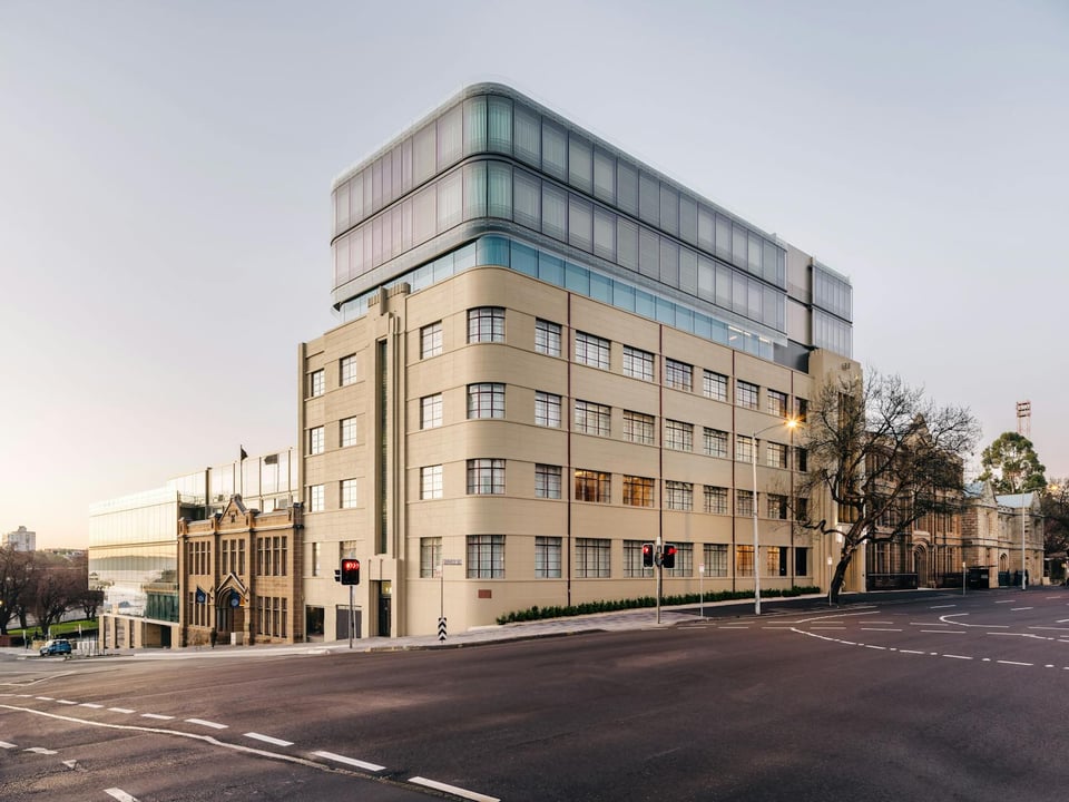The Tasman, a Luxury Collection Hotel, Hobart, how it began