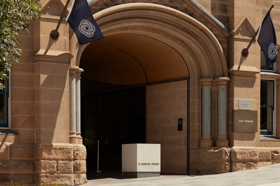 The Tasman, a Luxury Collection Hotel, Hobart, how it began