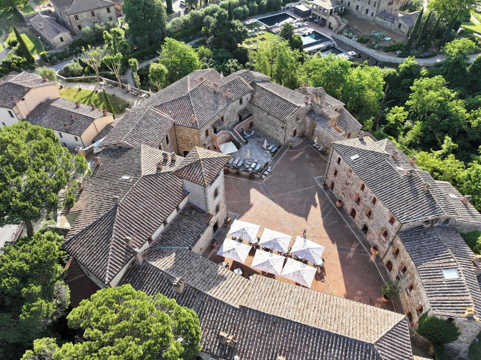 Castel Monastero, how it began
