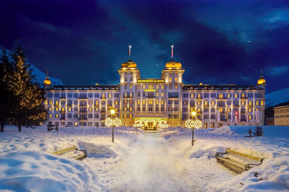 Grand Hotel Des Bains Kempinski St. Moritz, how it began
