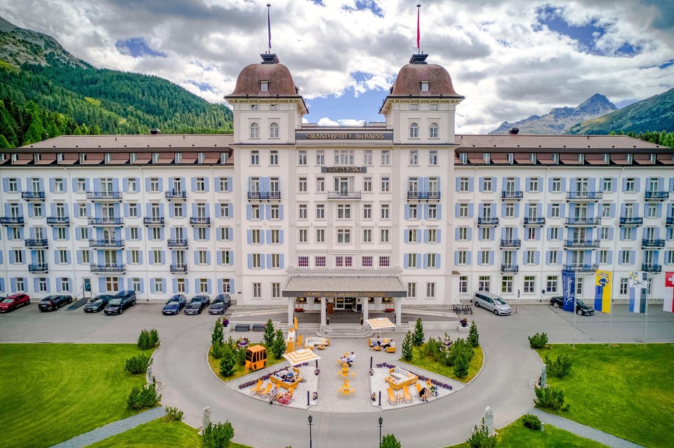 Grand Hotel Des Bains Kempinski St. Moritz, how it began