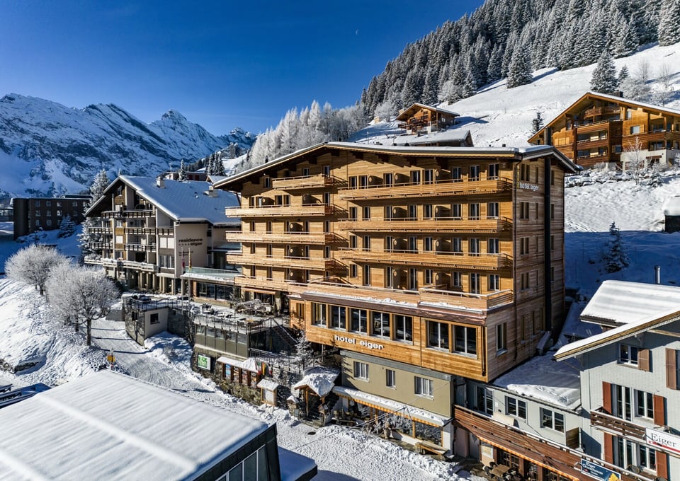 Hotel Eiger Muerren, how it began