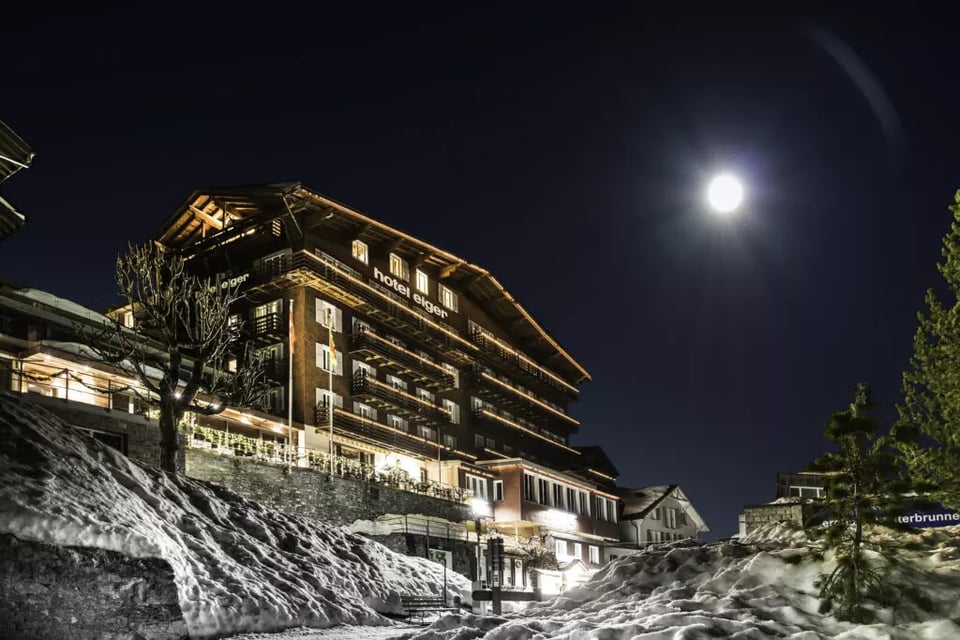 Hotel Eiger Muerren, how it began