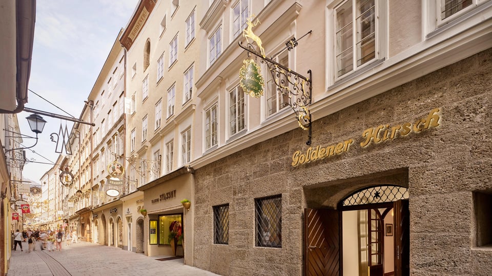 Hotel Goldener Hirsch, a Luxury Collection Hotel, Salzburg, how it began