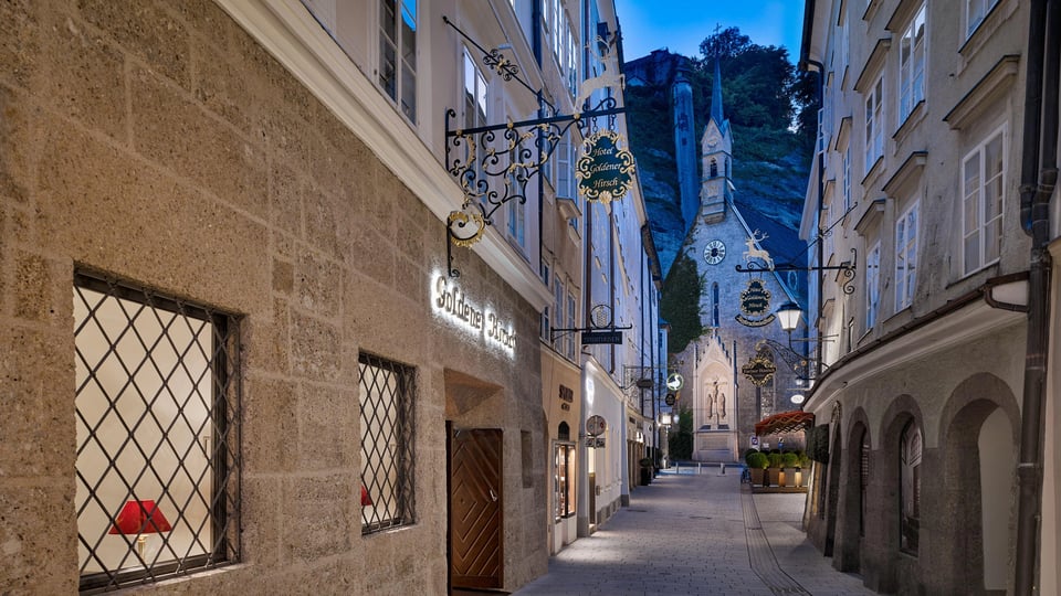 Hotel Goldener Hirsch, a Luxury Collection Hotel, Salzburg, how it began