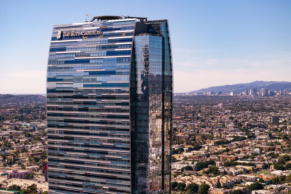 The Ritz-Carlton, Los Angeles, how it began