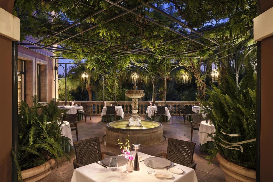 Anantara Villa Padierna Palace Benahavís Marbella Resort, eat and drink