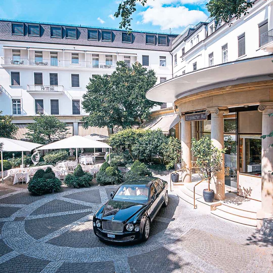 Hotel Europäischer Hof Heidelberg, how it began