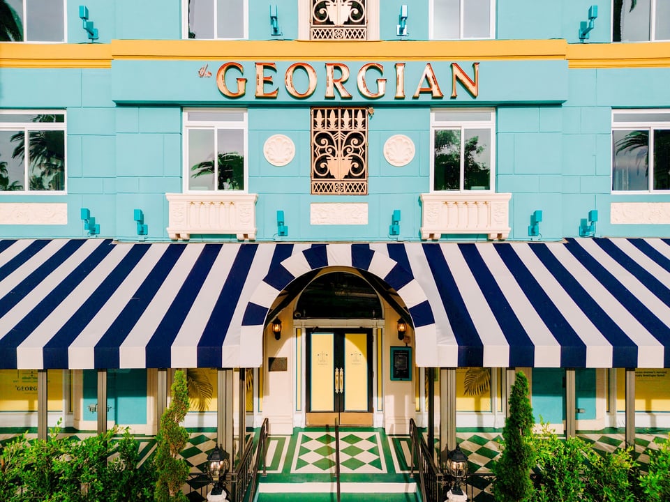 The Georgian Hotel, how it began
