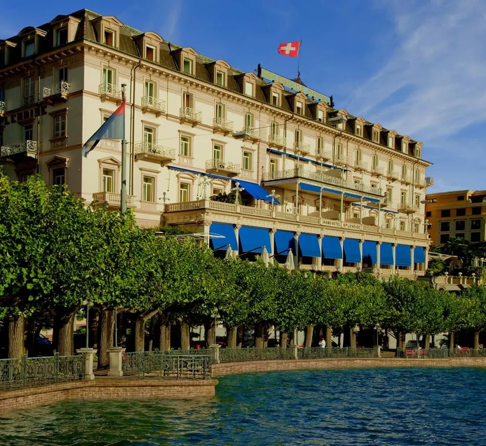 Hotel Splendide Royal Lugano, how it began