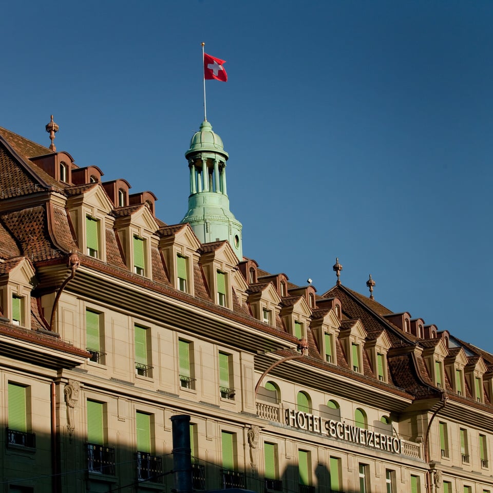 Hotel Schweizerhof Bern & Spa, how it began