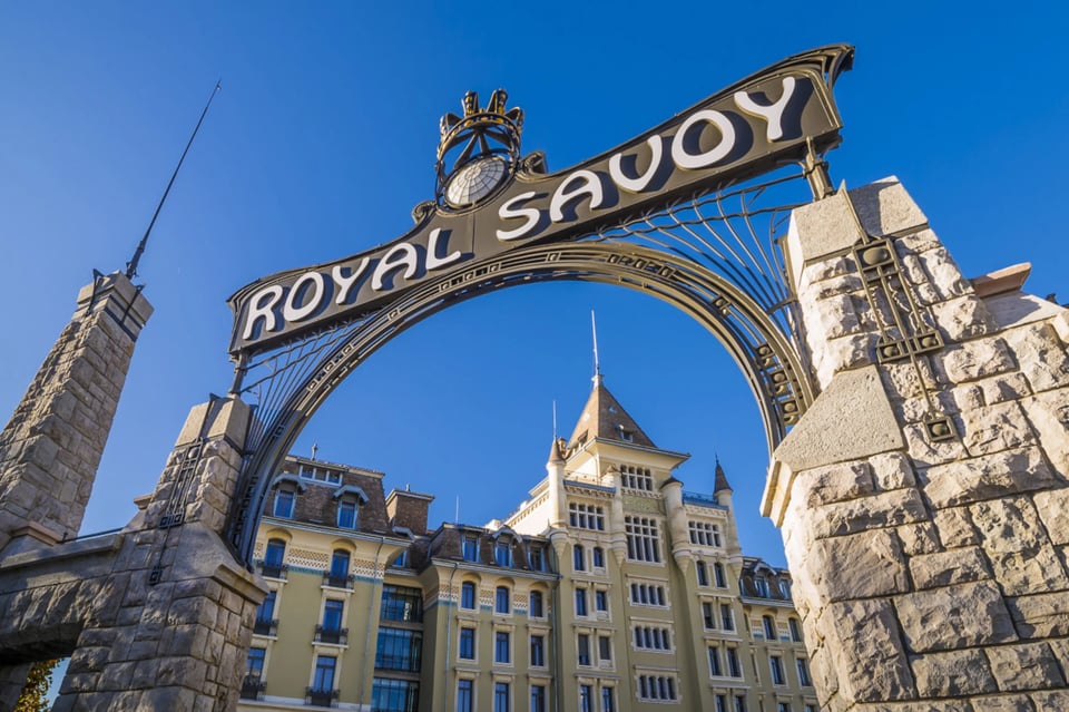 Hotel Royal Savoy Lausanne, how it began