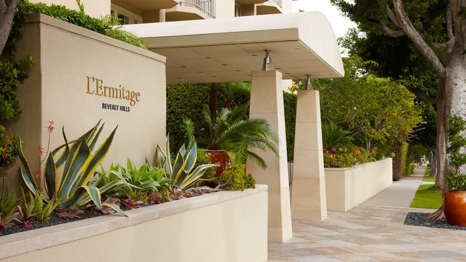 L'Ermitage Beverly Hills, how it began