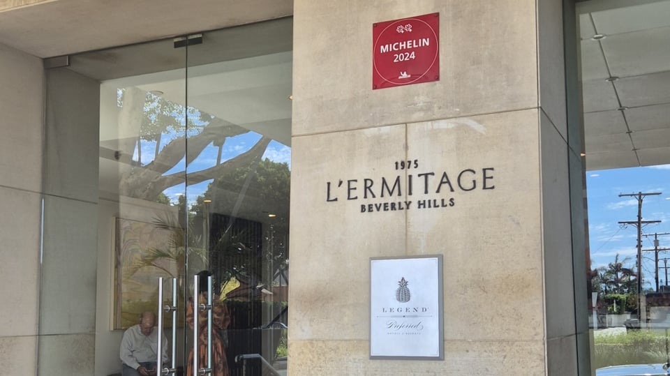 L'Ermitage Beverly Hills, how it began