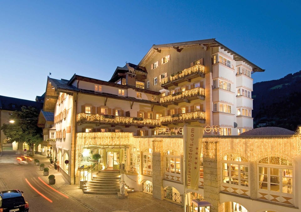 Hotel Weisses Rössl Kitzbühel, how it began