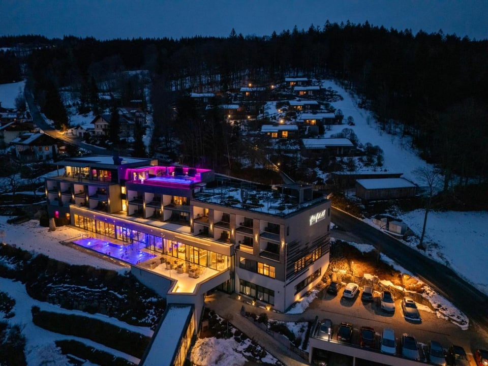 Hüttenhof - Wellnesshotel & Luxus-Chalets - Bayerischer Wald, how it began