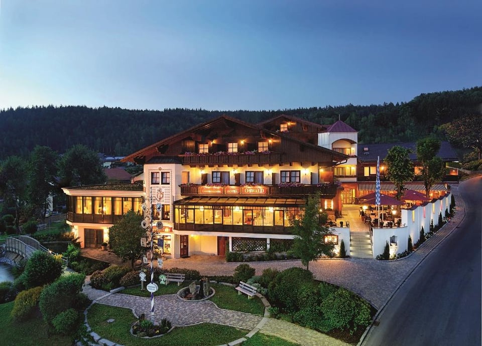 Landromantik Hotel Oswald, how it began