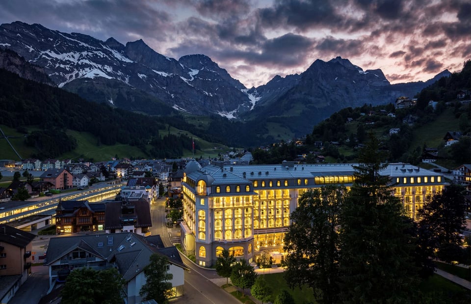 Kempinski Palace Engelberg, how it began