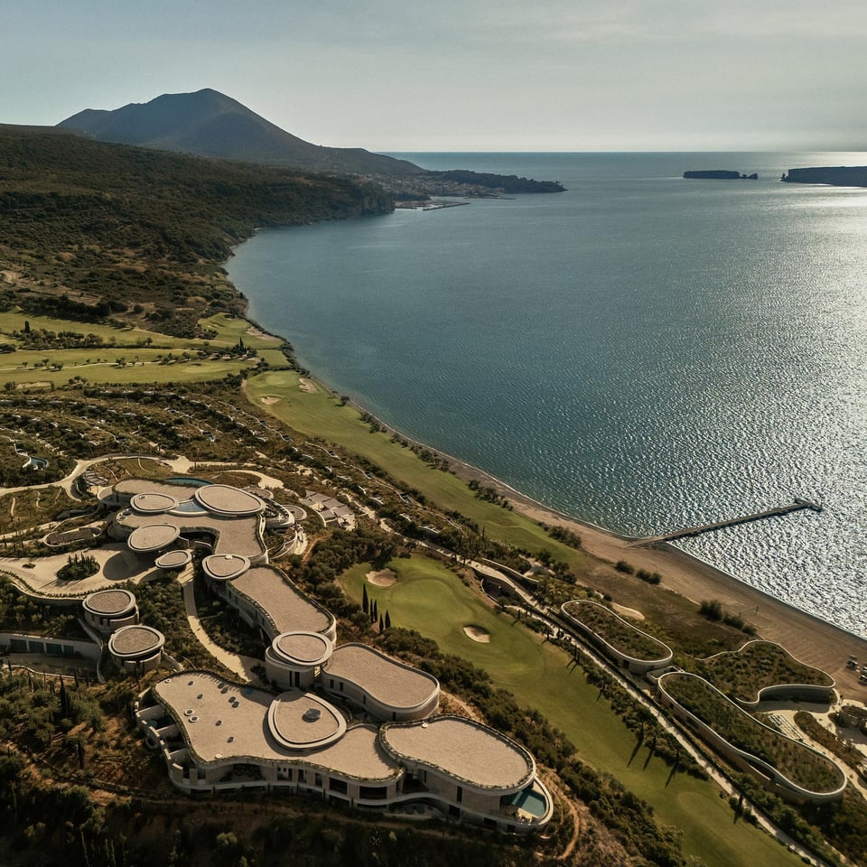 Mandarin Oriental, Costa Navarino, how it began