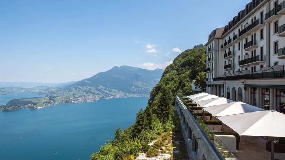 Bürgenstock Resort Lake Lucerne, how it began