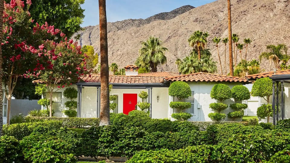 Avalon Hotel & Bungalows Palm Springs, how it began