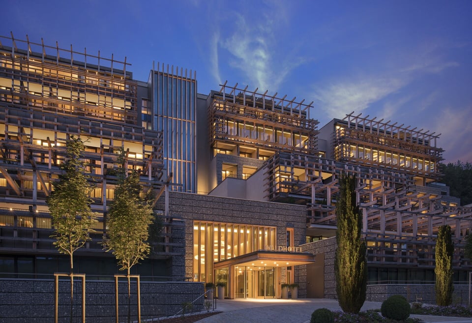 Waldhotel by Bürgenstock, how it began