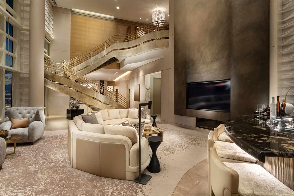 ARIA Sky Suites, rooms