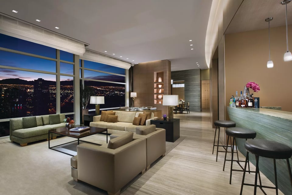 ARIA Sky Suites, rooms