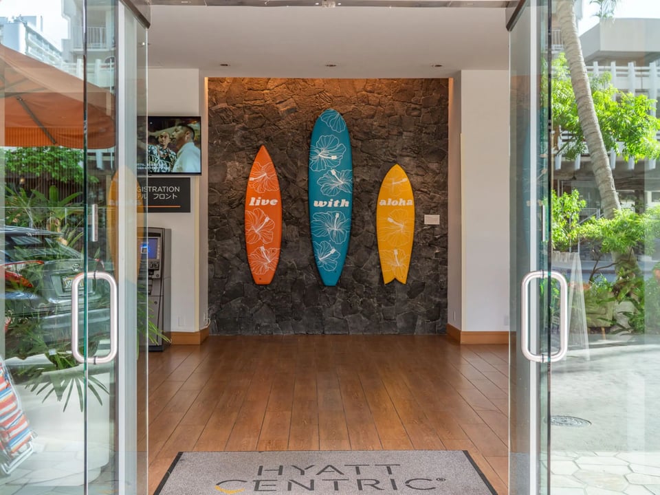 Hyatt Centric Waikiki Beach, how it began