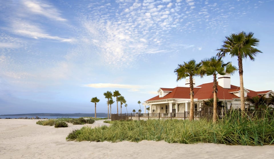 Beach Village at The Del, LXR Hotels & Resorts, how it began