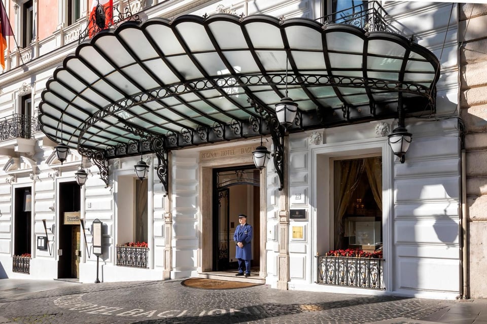 Baglioni Hotel Regina - Rome, how it began